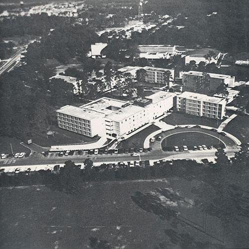 Residence Halls in 1970.